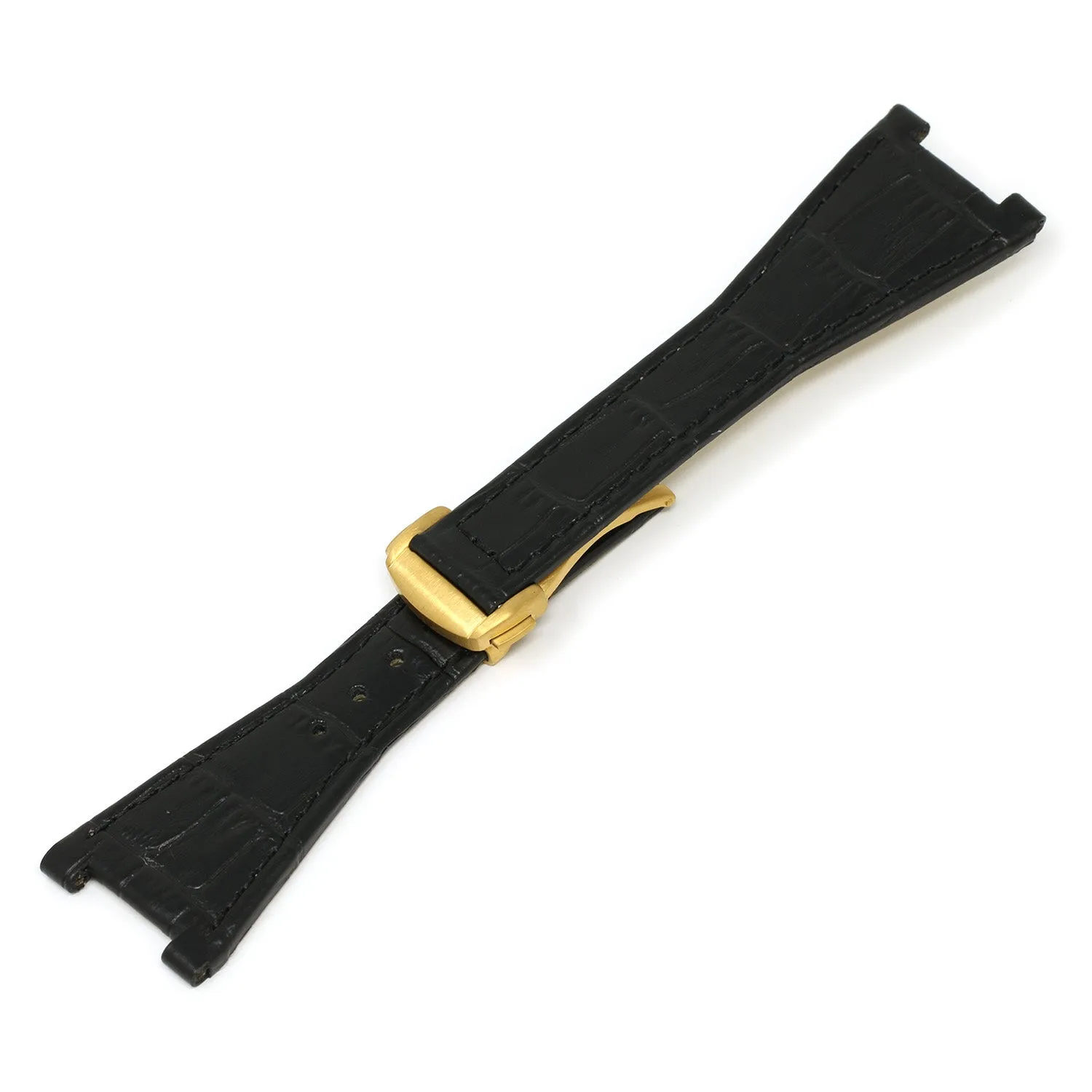 Croc Embossed Strap for Omega Constellation Quadra