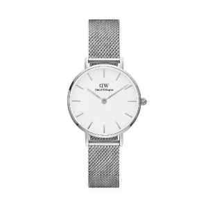Daniel Wellington Petite Sterling Silver Watch 28mm