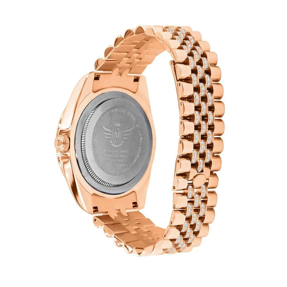 Date Jubilee Iced CZ Bling Bling Watch