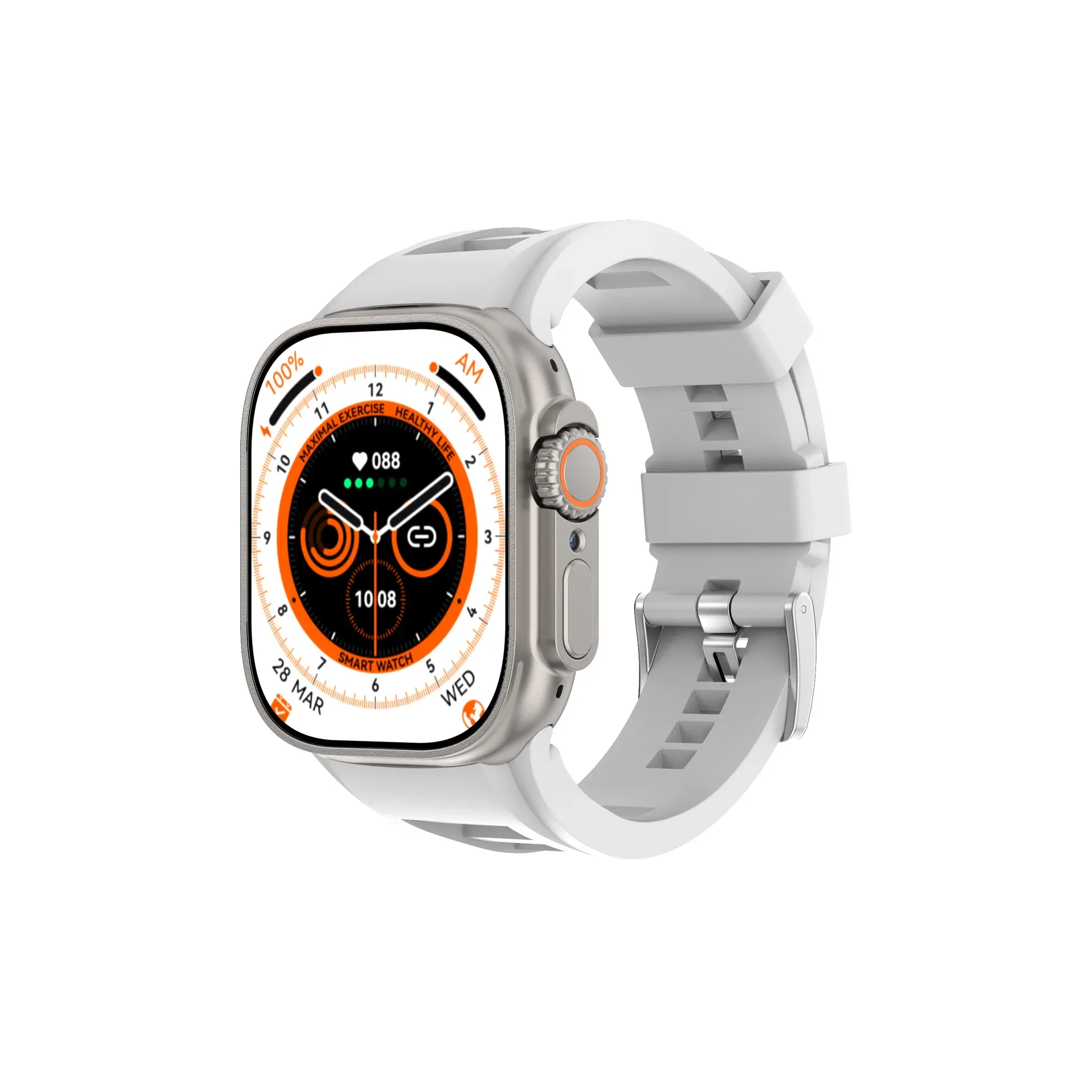 DaTeoy DT Ultra 3 Android SmartWatch - SIM Card 4G Network, WiFi,GPS, Camera,2.04" AMOLED Screen, Extensive App Compatibility,Android OS 9.1 and Bluetooth Dual system