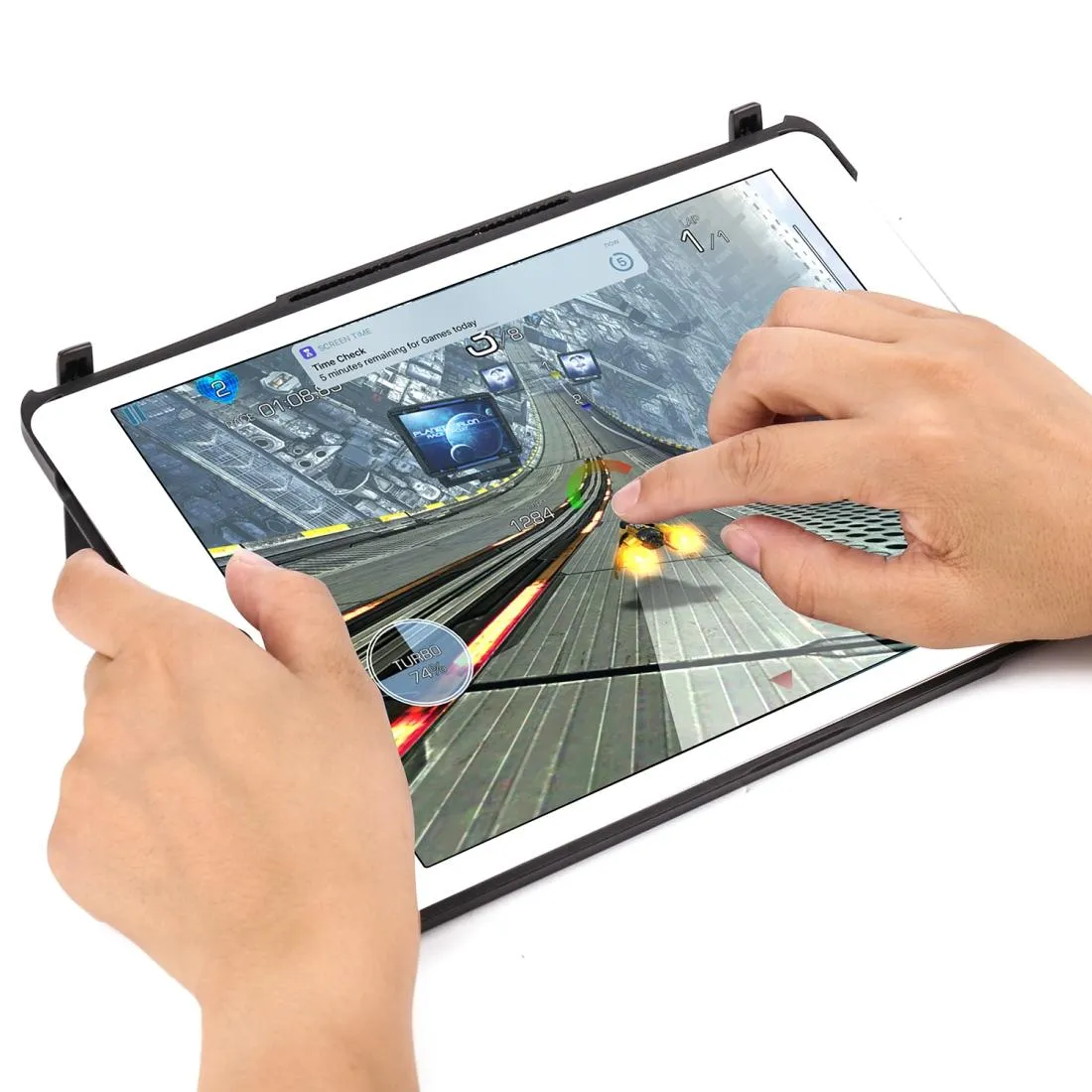 Detachable Bluetooth Keyboard Case For Ipad Air 2 / 9.7 2018 / 2017 / Pro 9.7 - Colourful Backlight