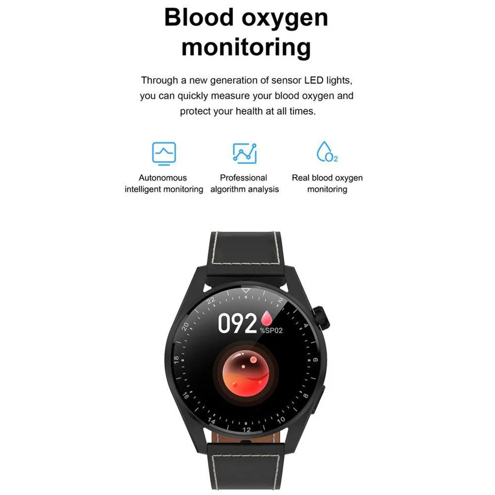 Devia Smart Watch Pro 5 WT047 (20mm) Black Aluminum Case With Black Sport Strap