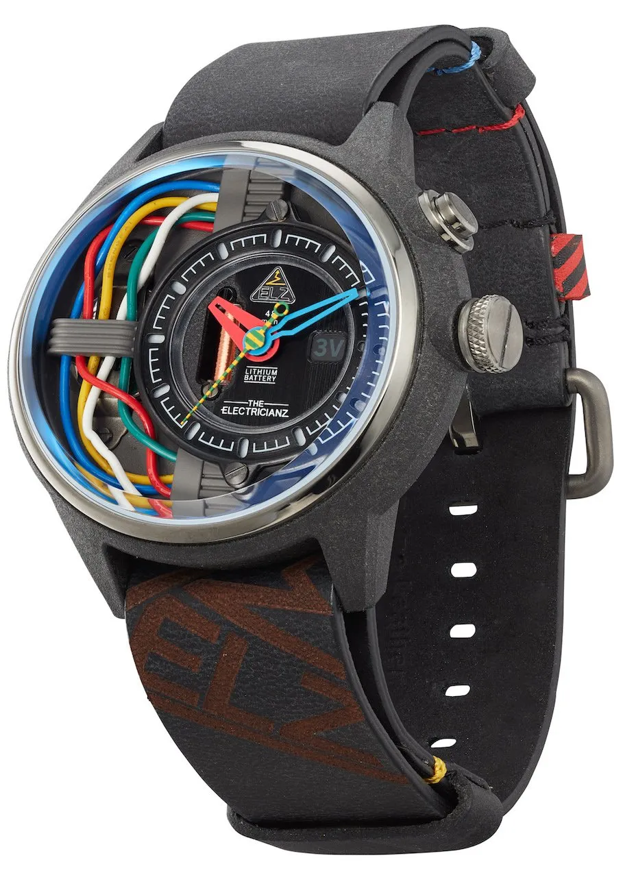 ELEC Watch Nylon Carbon Z 45mm Nato
