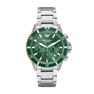Emporio Armani Mens World Explorer Chronograph Watch AR11500
