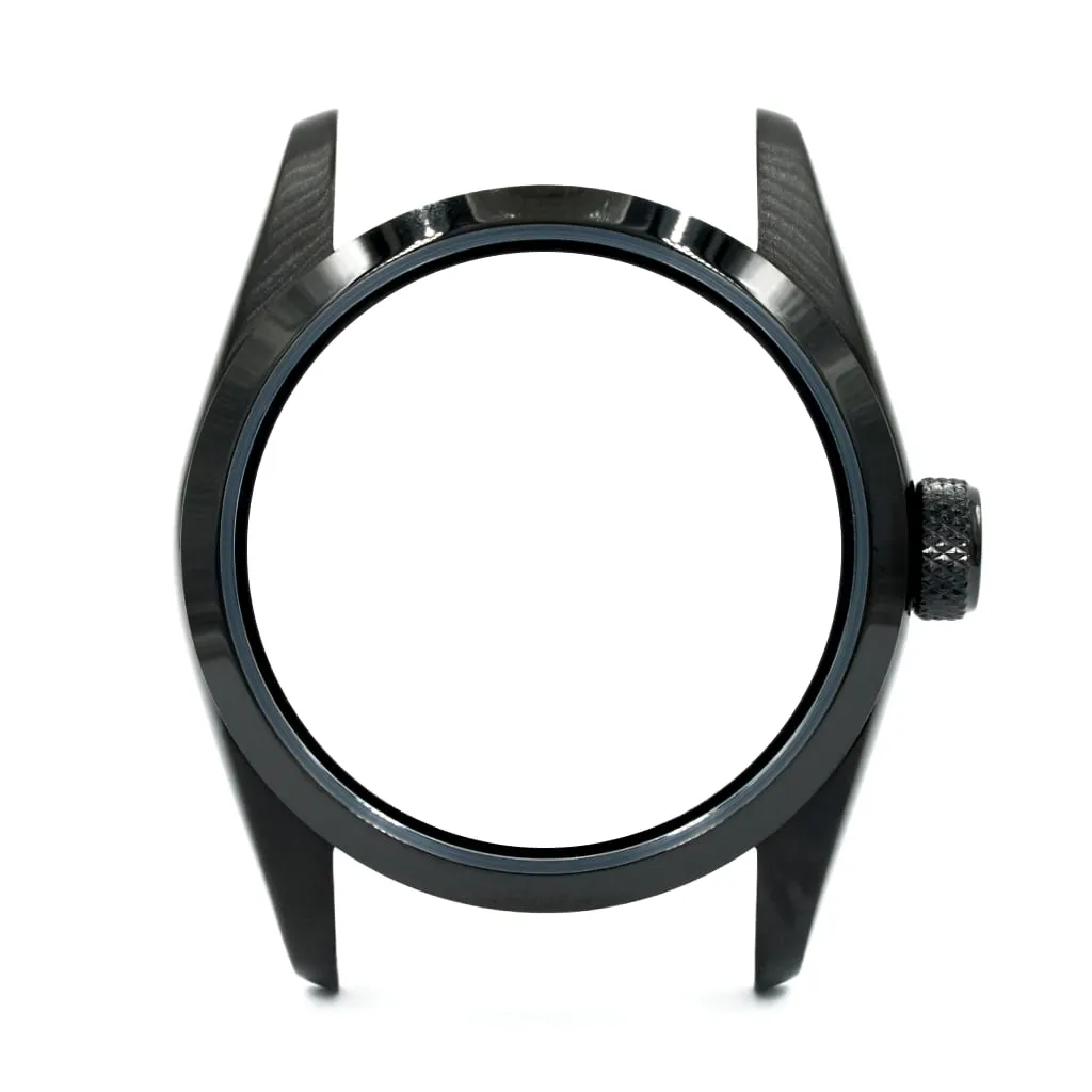 Explorer Watch Case - 36mm [ULTRA THIN DLC BLACK EDITION]