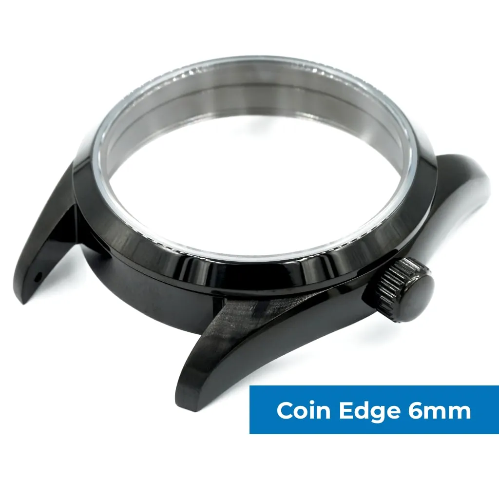 Explorer Watch Case - 36mm [ULTRA THIN DLC BLACK EDITION]