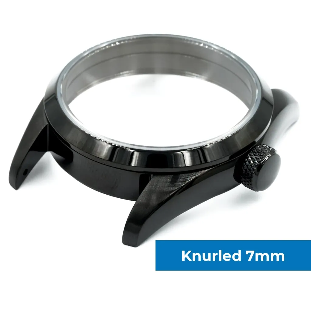 Explorer Watch Case - 36mm [ULTRA THIN DLC BLACK EDITION]