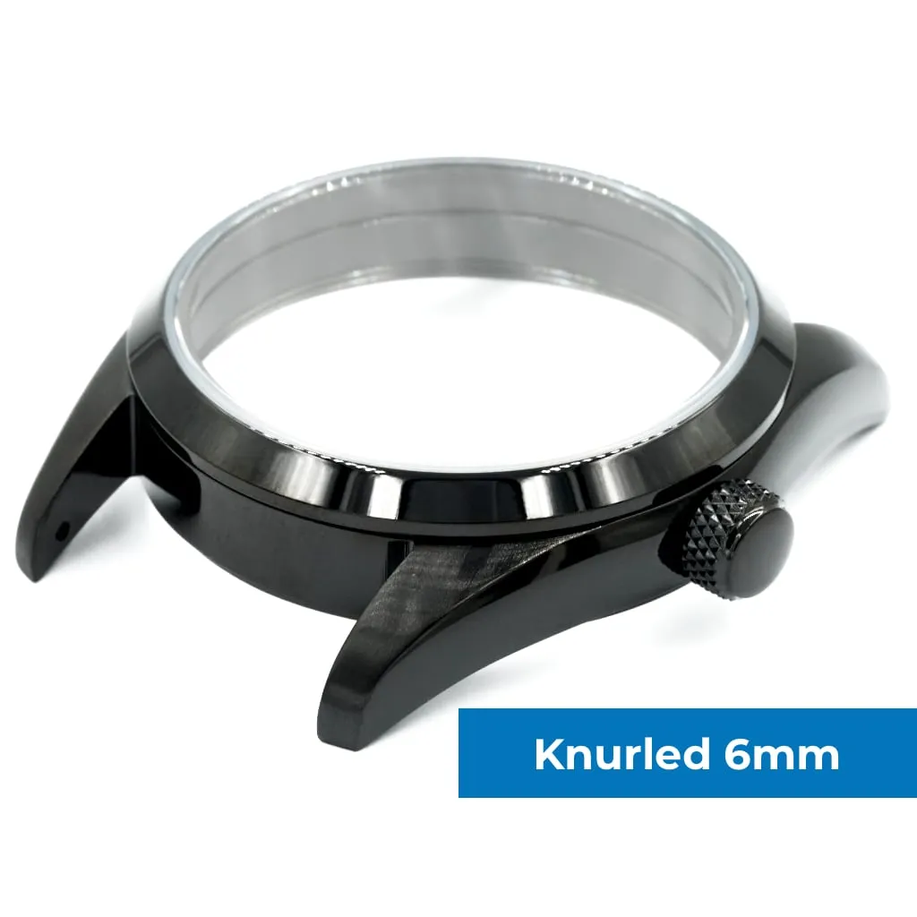 Explorer Watch Case - 36mm [ULTRA THIN DLC BLACK EDITION]