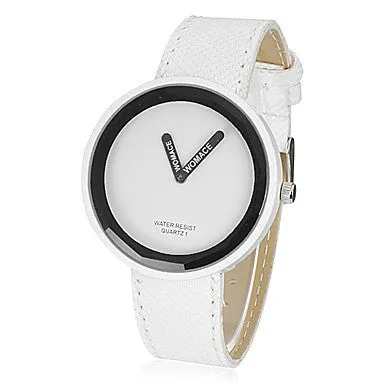 Fashion watch Women's Watch Minimalism Round Dial Candy Color