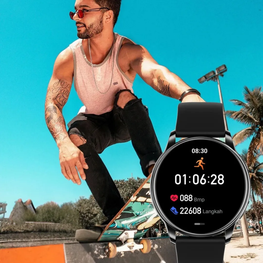 Fitness Tracker-klocka med anpassad urtavla fr kvinnor