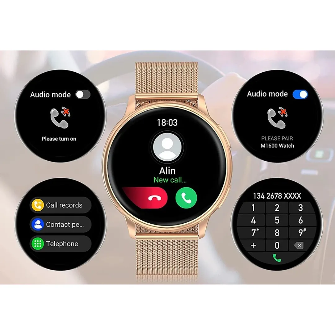 Fitness Tracker-klocka med anpassad urtavla fr kvinnor