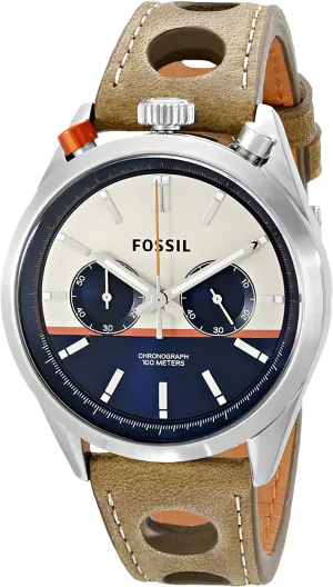Fossil Del Rey Analog Display Analog Quartz Brown Men's Watch CH2973