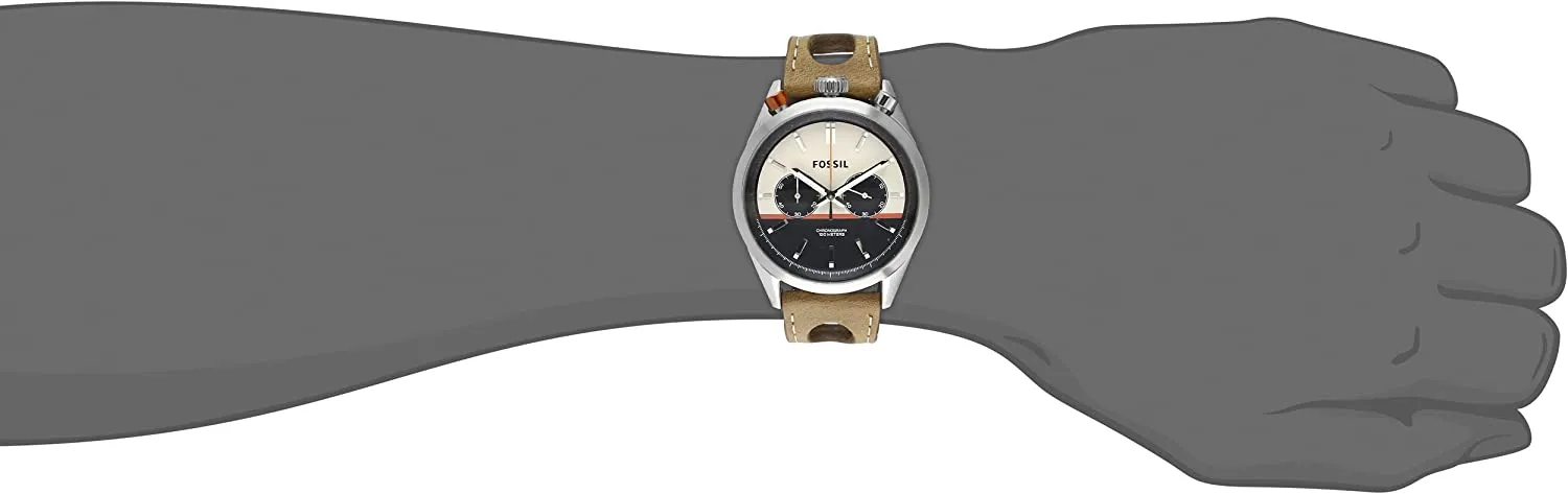 Fossil Del Rey Analog Display Analog Quartz Brown Men's Watch CH2973