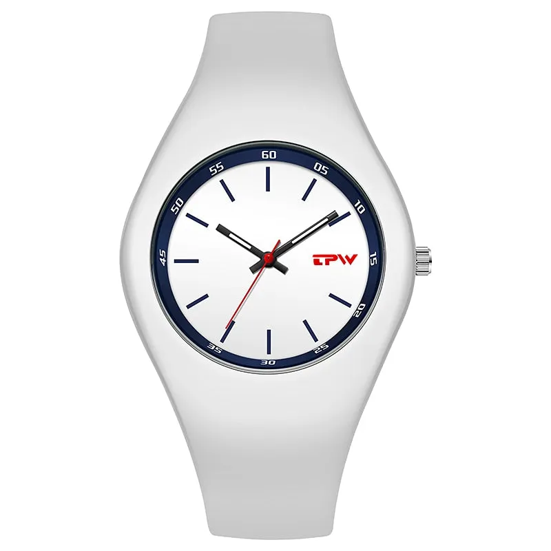 Full Silicone Case Ladies Clock Skin Friendly Strap School Girl Acessories Fashion Women Dress