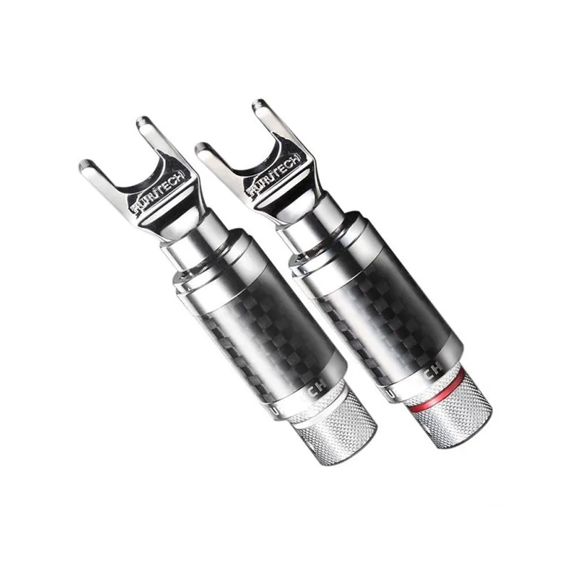 Furutech CF-201(R) High-End Performance Carbon Fibre Spade Connector (Set)
