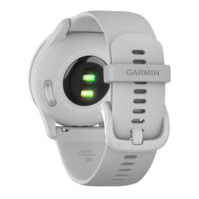 Garmin Vivomove Trend Smartwatch, Silver/Grey