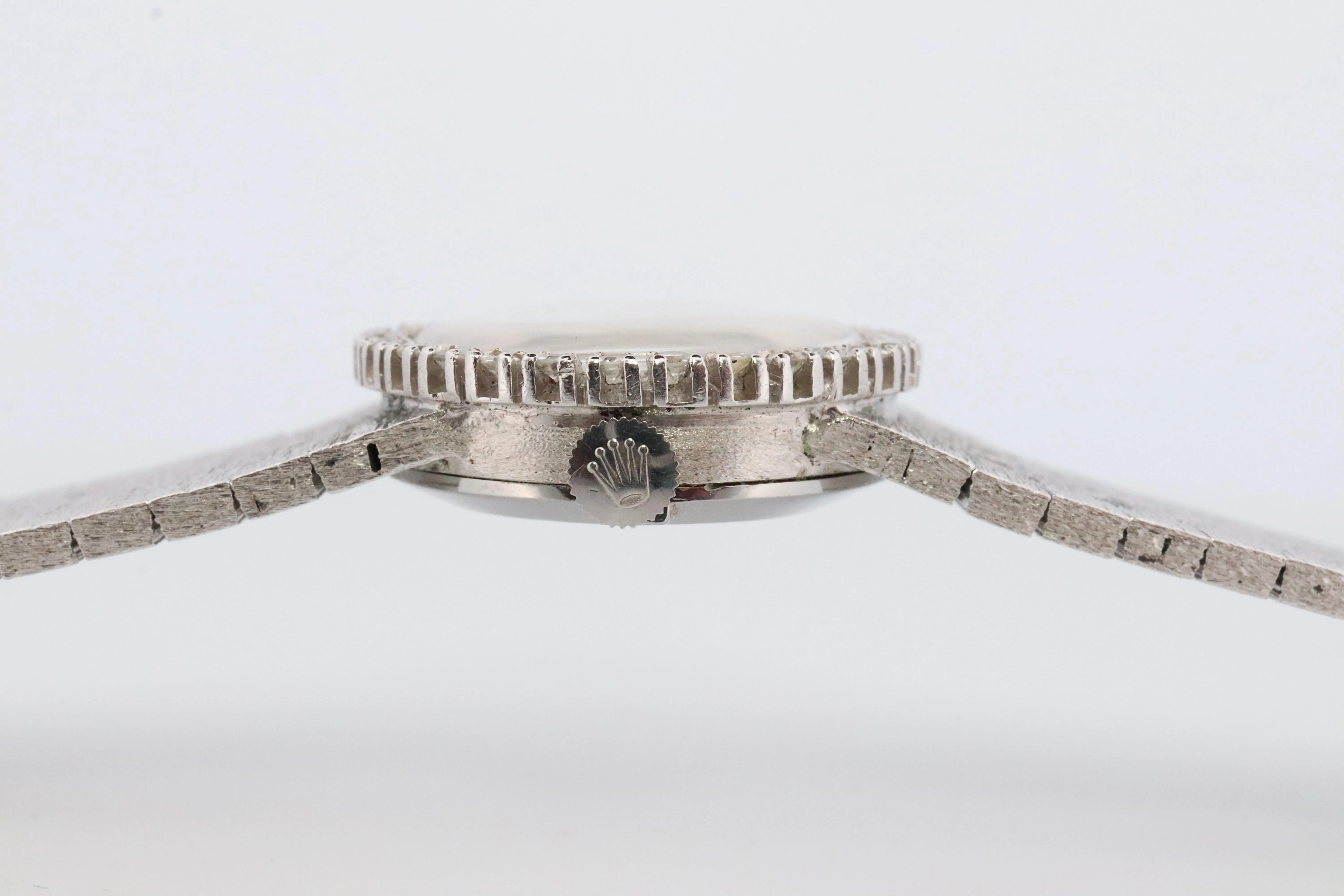 Genuine Rolex Watch. Diamond Bezel Ladies ROLEX 2649 Precision.