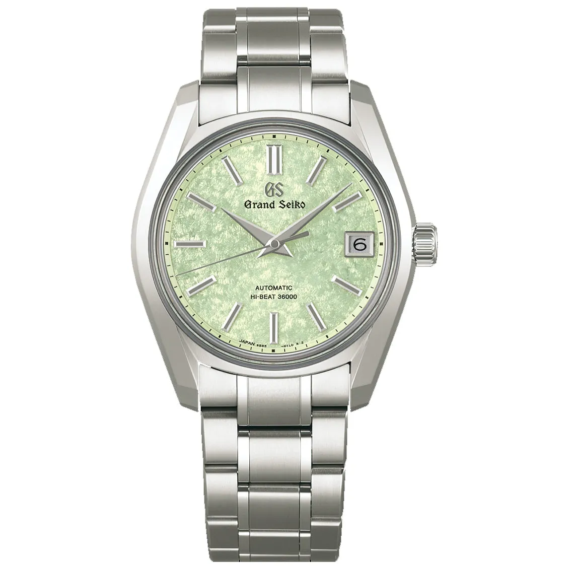 Grand Seiko Heritage Green Dial Titanium Watch 38mm - SBGH343
