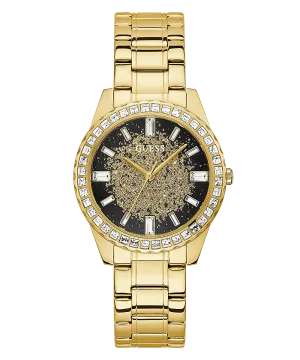 Guess Glitter Burst Gold Tone Women's Watch GW0405L2