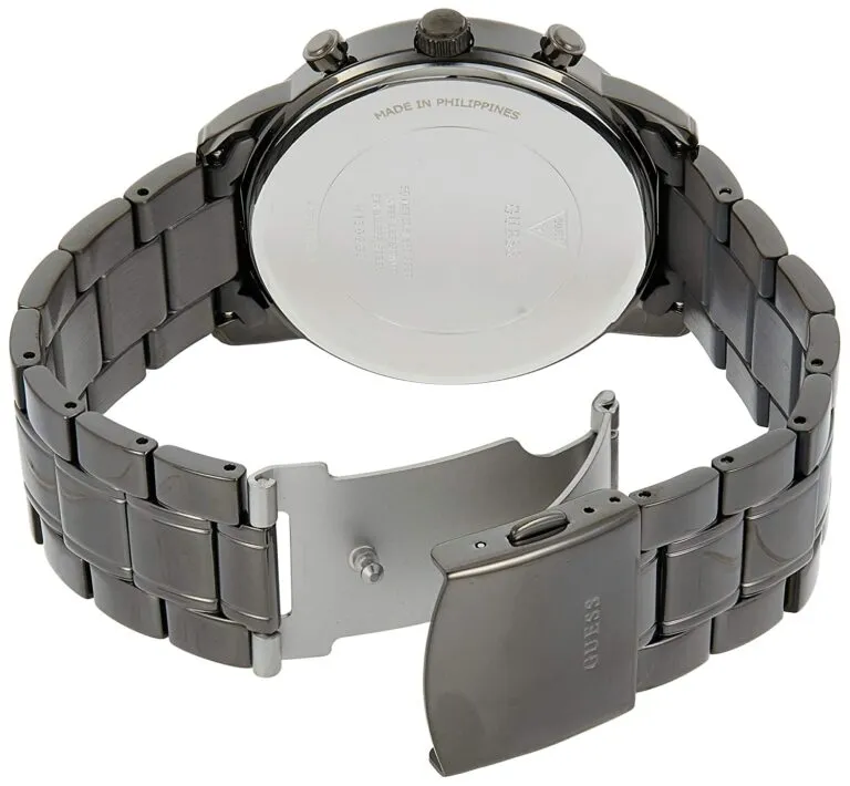 Guess Hendrix Stainless Steel Grey Dial Men's Watch W1309G3