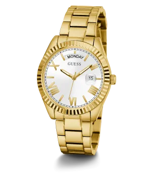 Guess Luna Gold White Dial Women's Watch GW0308L2