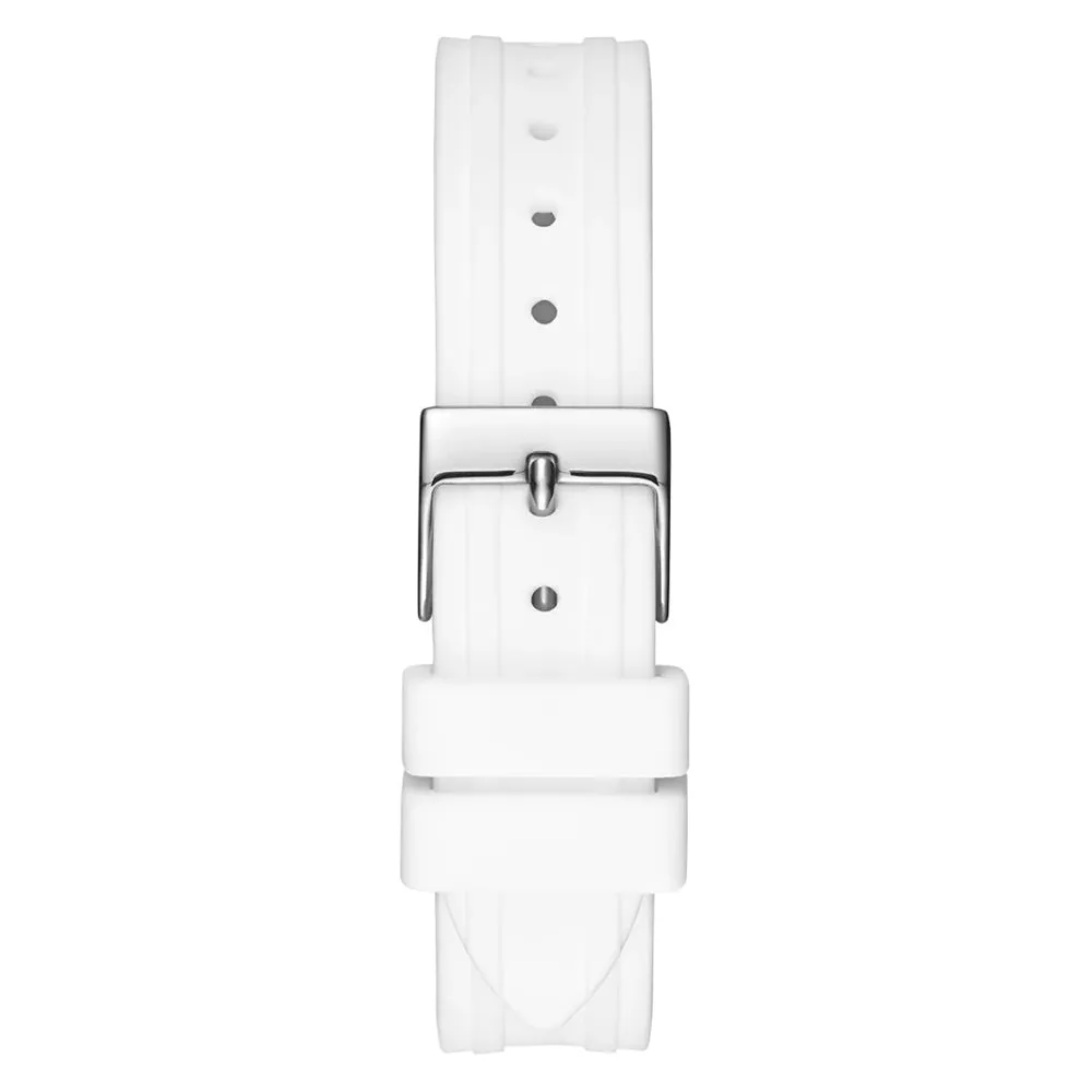 Guess Sparkling Pink Silicone Women's Watch GW0032L1