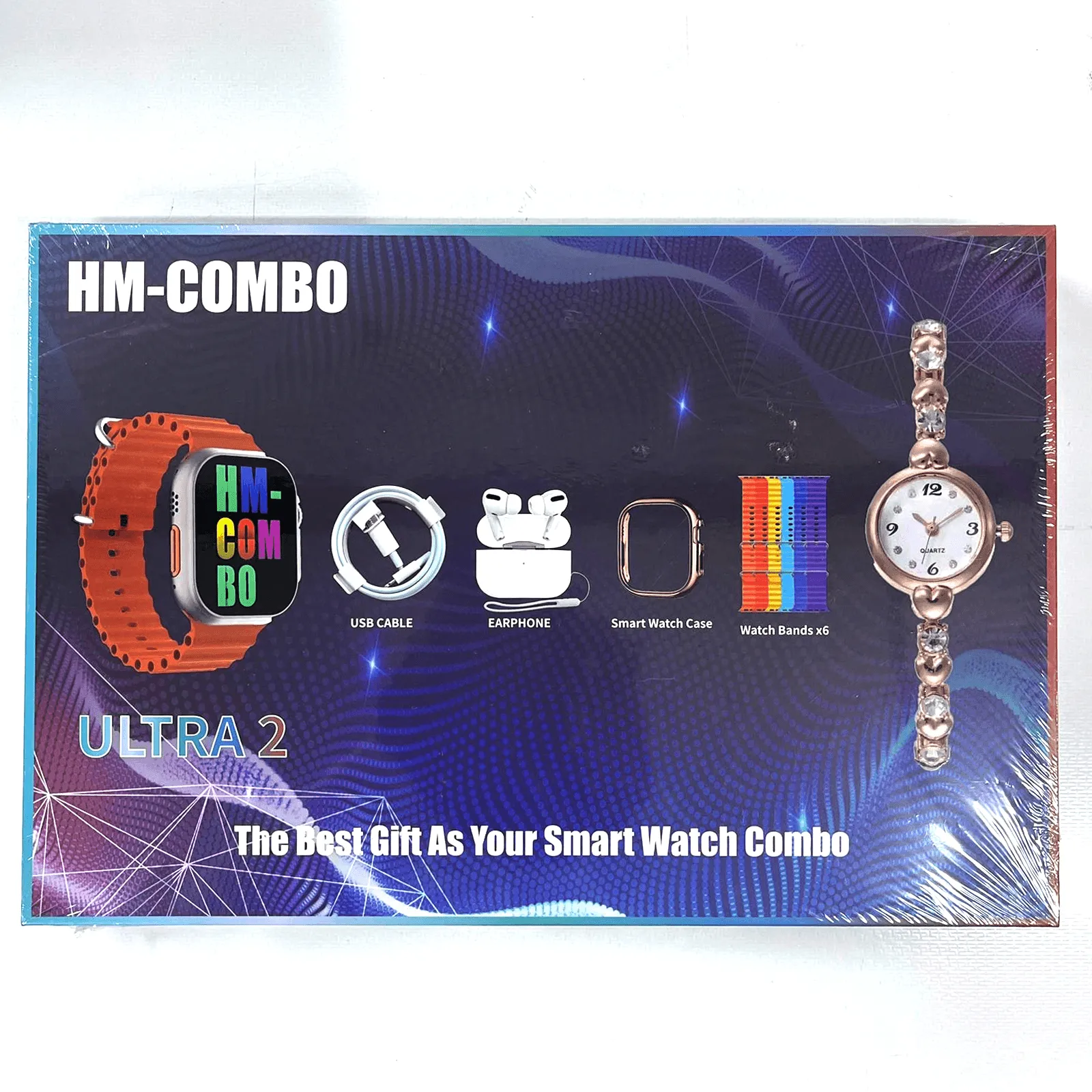 HM-Combo Ultra 2 Smart Watch   Airpods