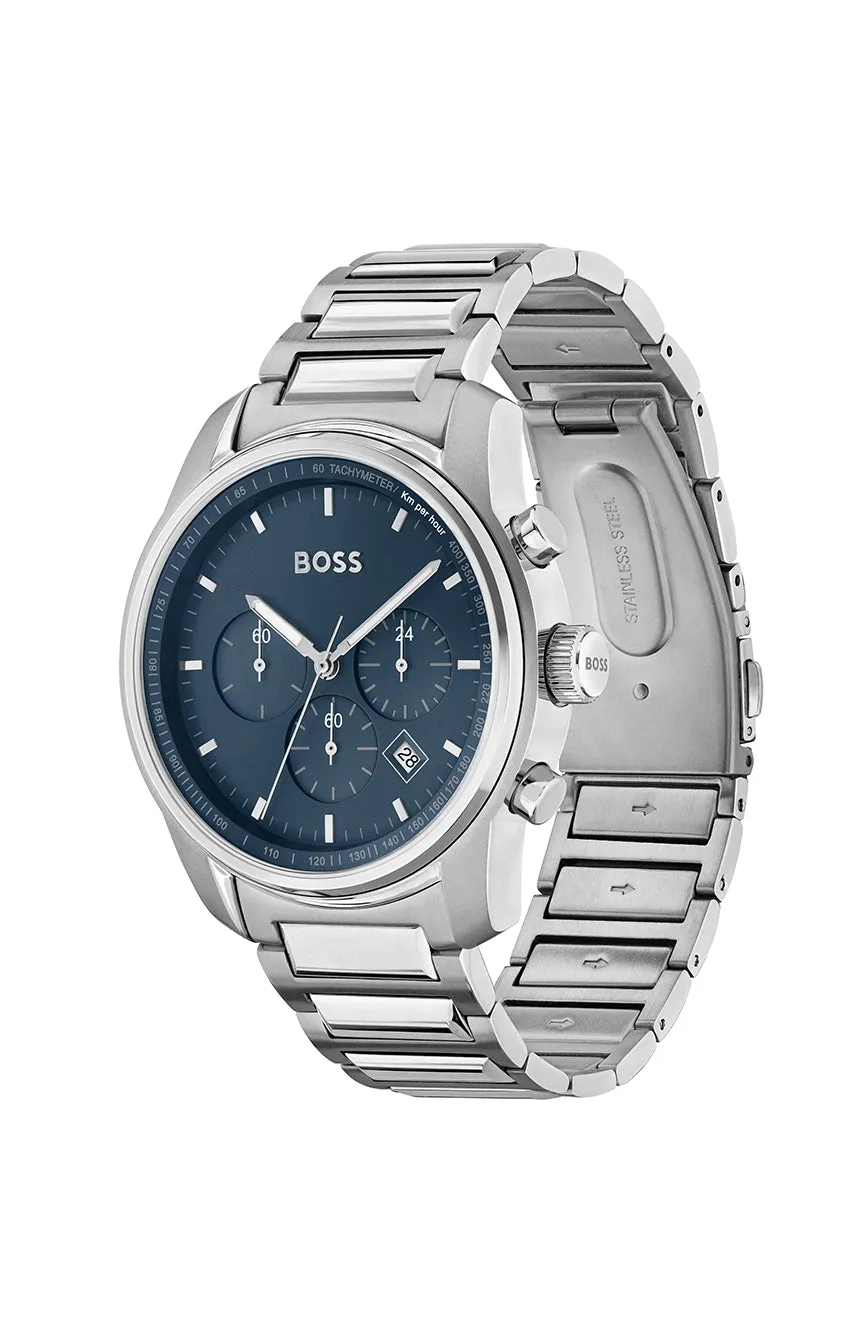 Hugo Boss Trace Blue Dial Men's Watch 1514007
