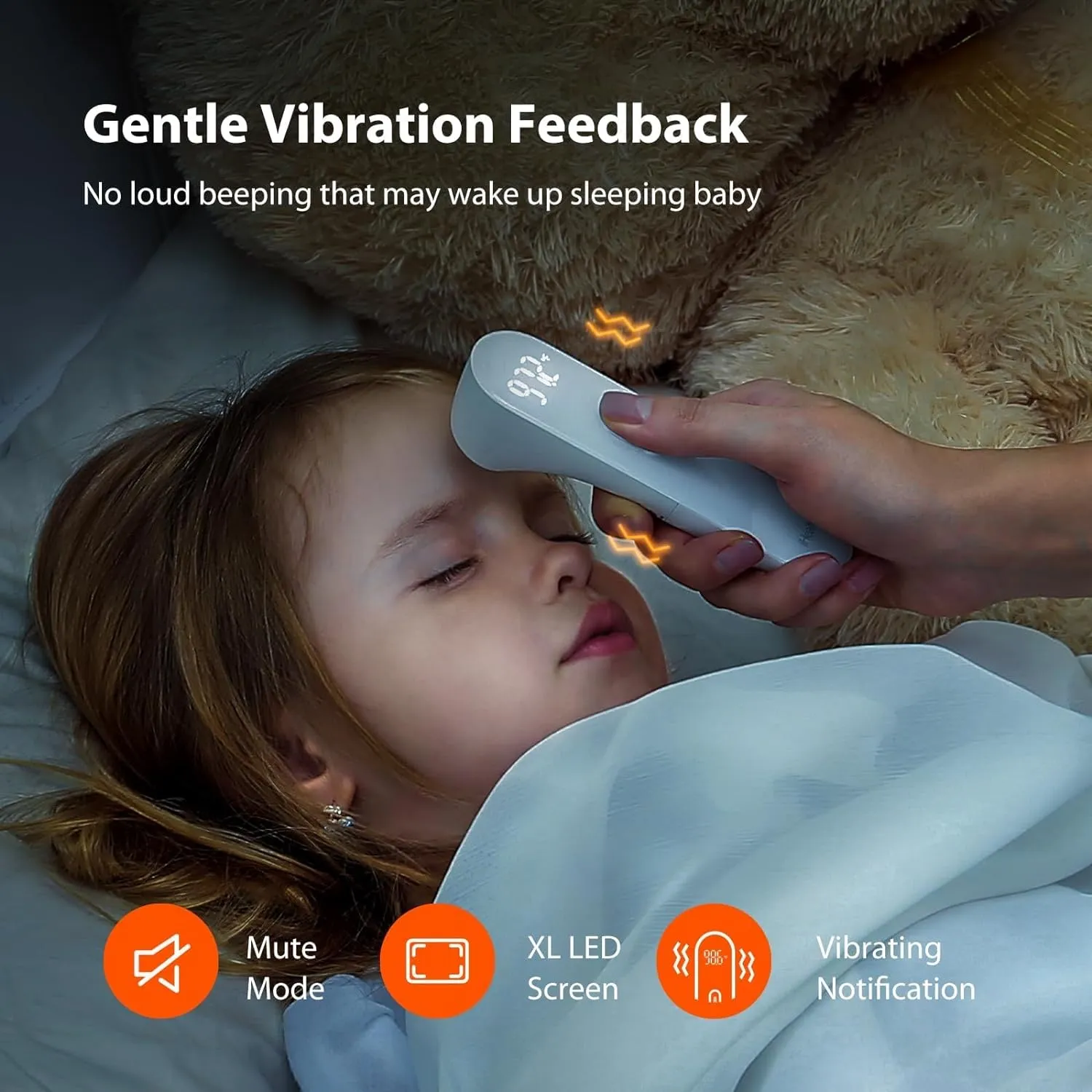 iHealth Smart Bluetooth Thermometer for Adults and Kids - PT3SBT