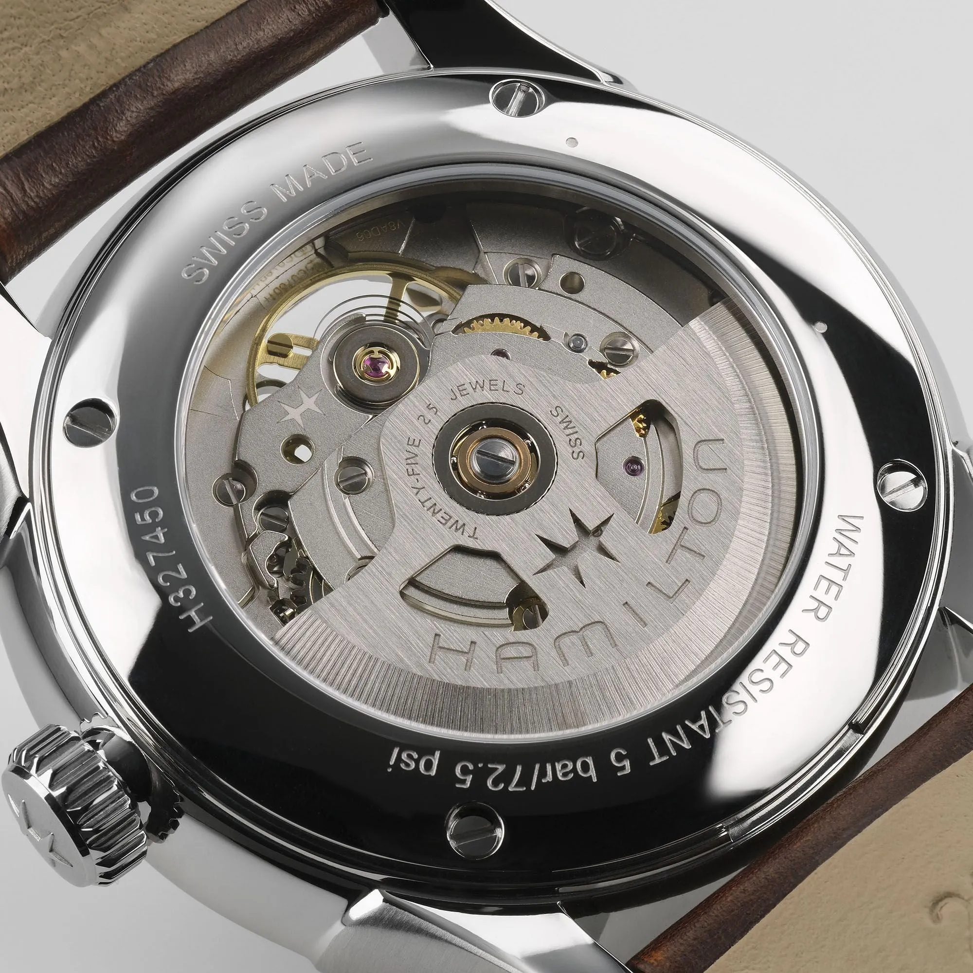 Jazzmaster Open Heart Auto 40mm Smoky Burgundy