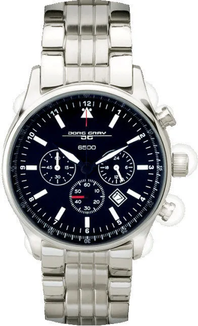 JG Gray Watch JG65 Series CommemORSative Edition Mens Chronograph