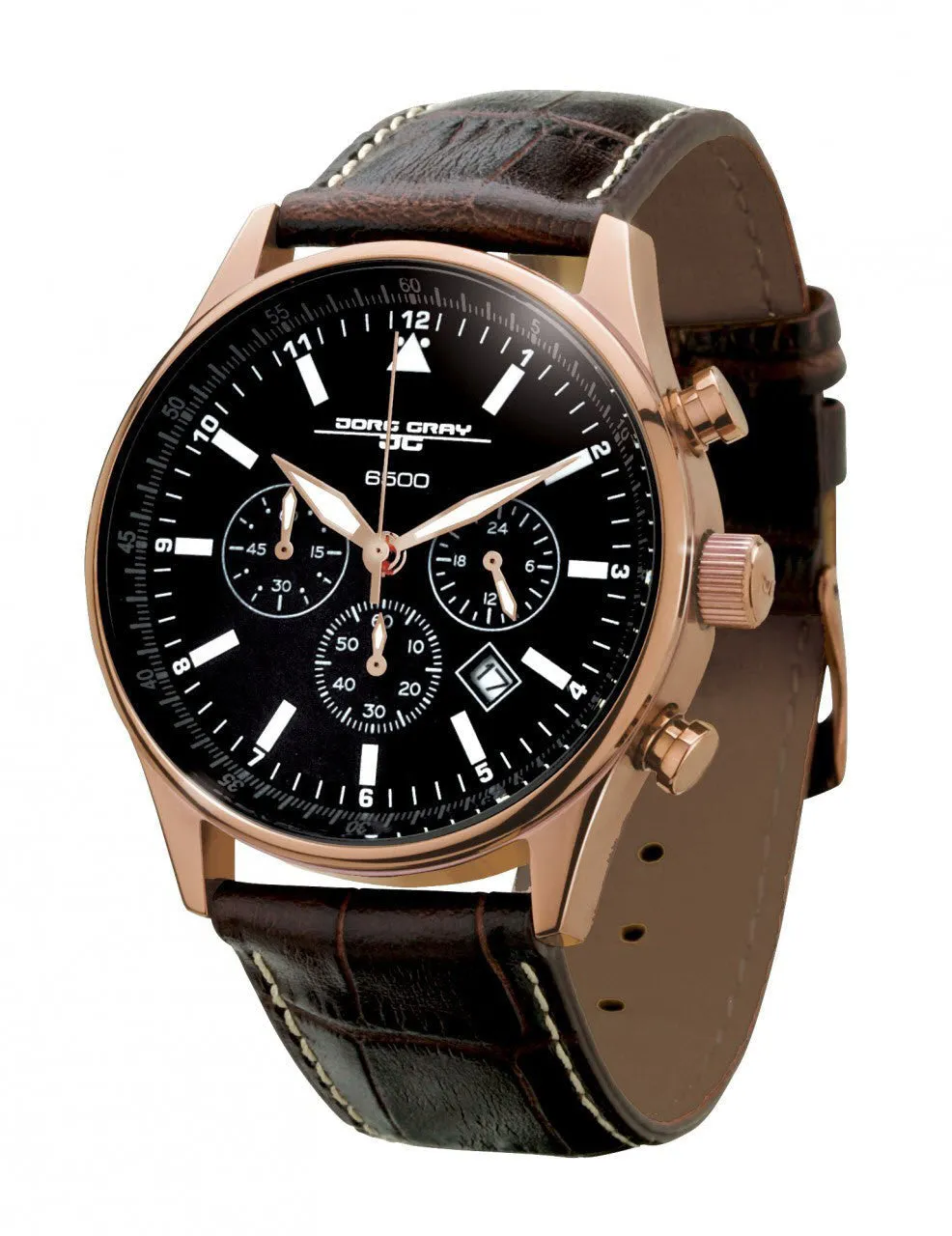 JG Gray Watch JG65 Series Non CommemORSative Edition Rose Gold