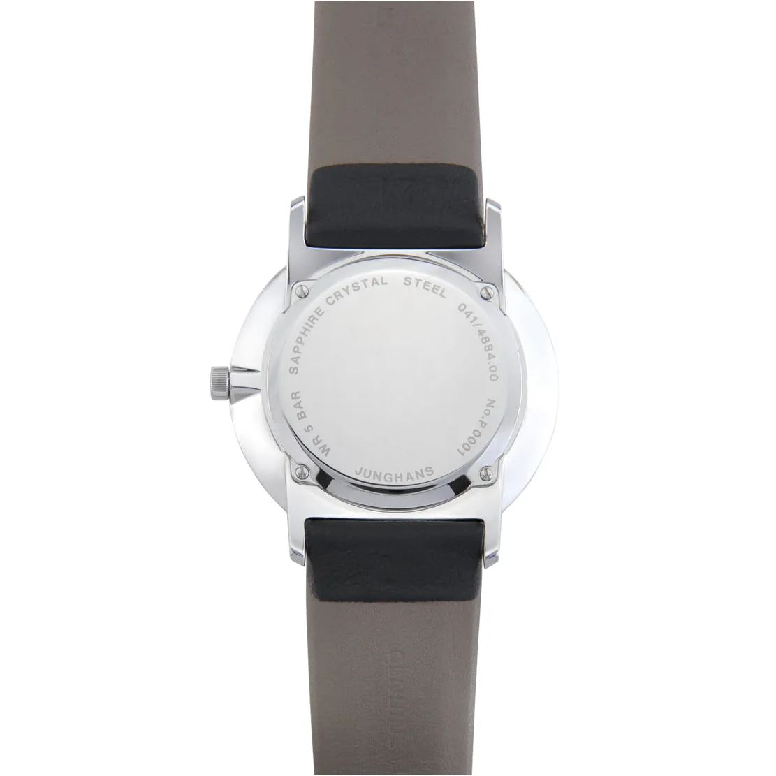 Junghans Form Quarz Men's Black Watch 41/4884.00