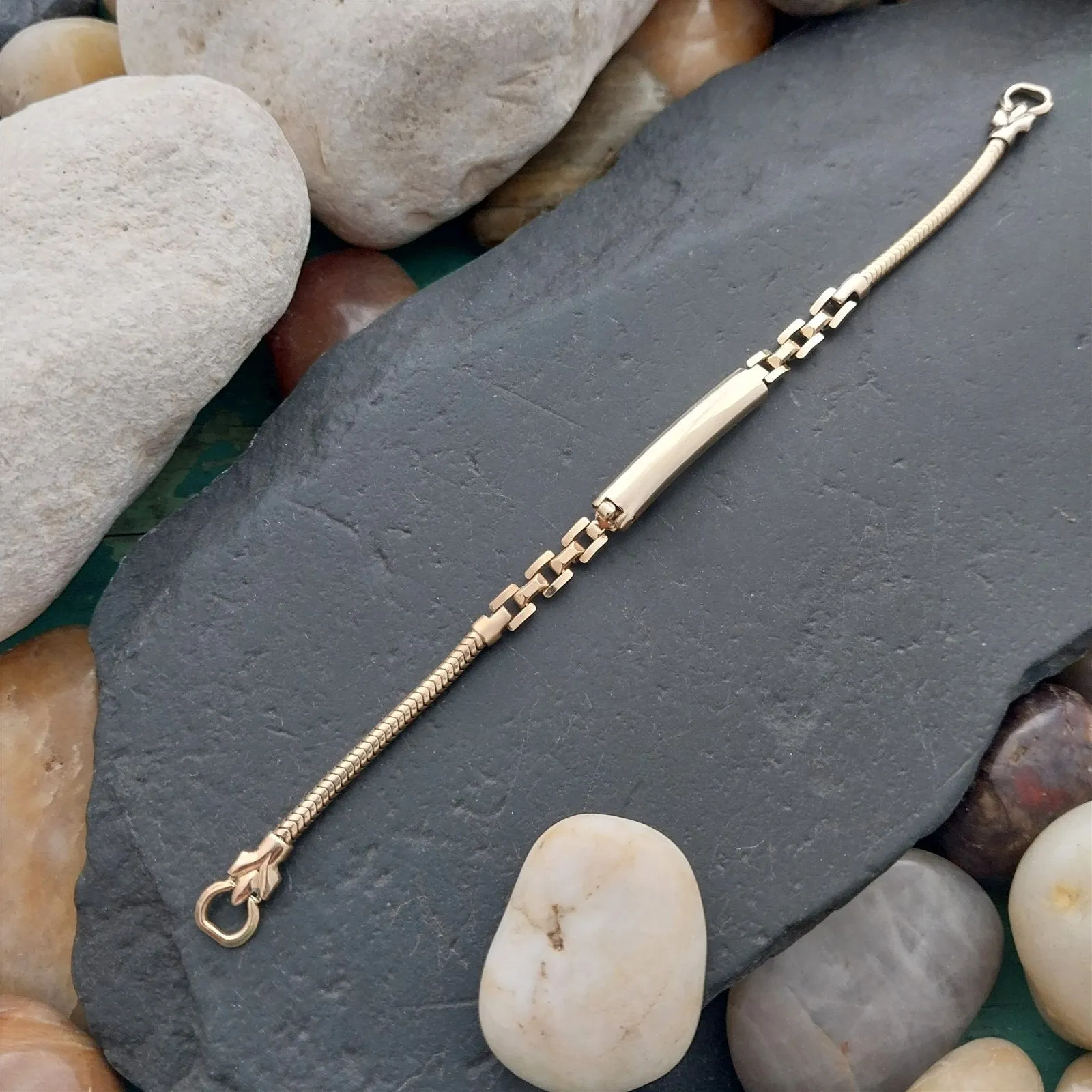 Ladies 10k Gold-Filled JB Champion Royal Snake 1950s Unused Vintage Watch Band