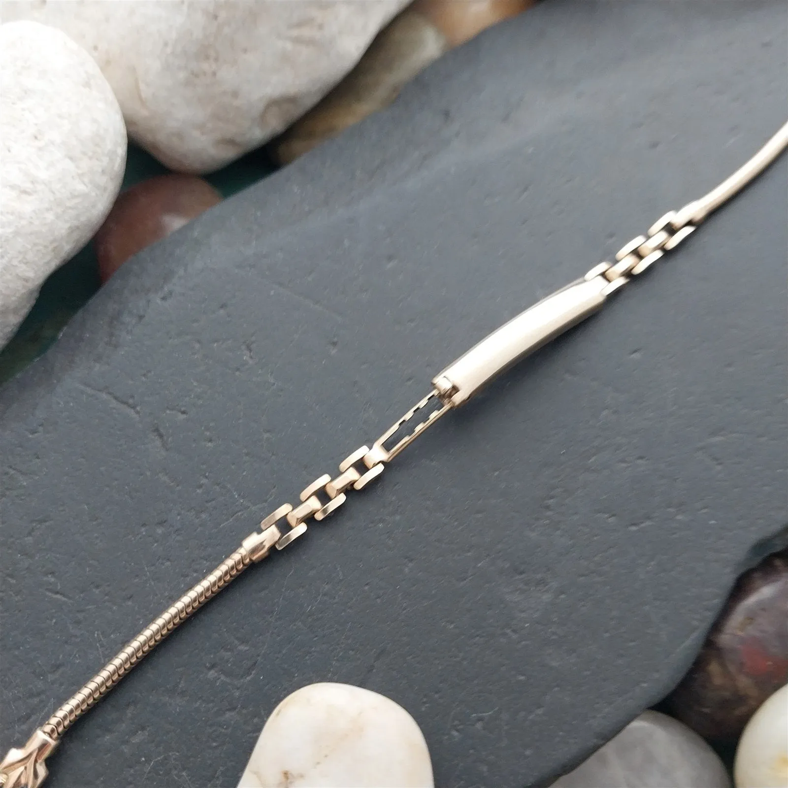 Ladies 10k Gold-Filled JB Champion Royal Snake 1950s Unused Vintage Watch Band