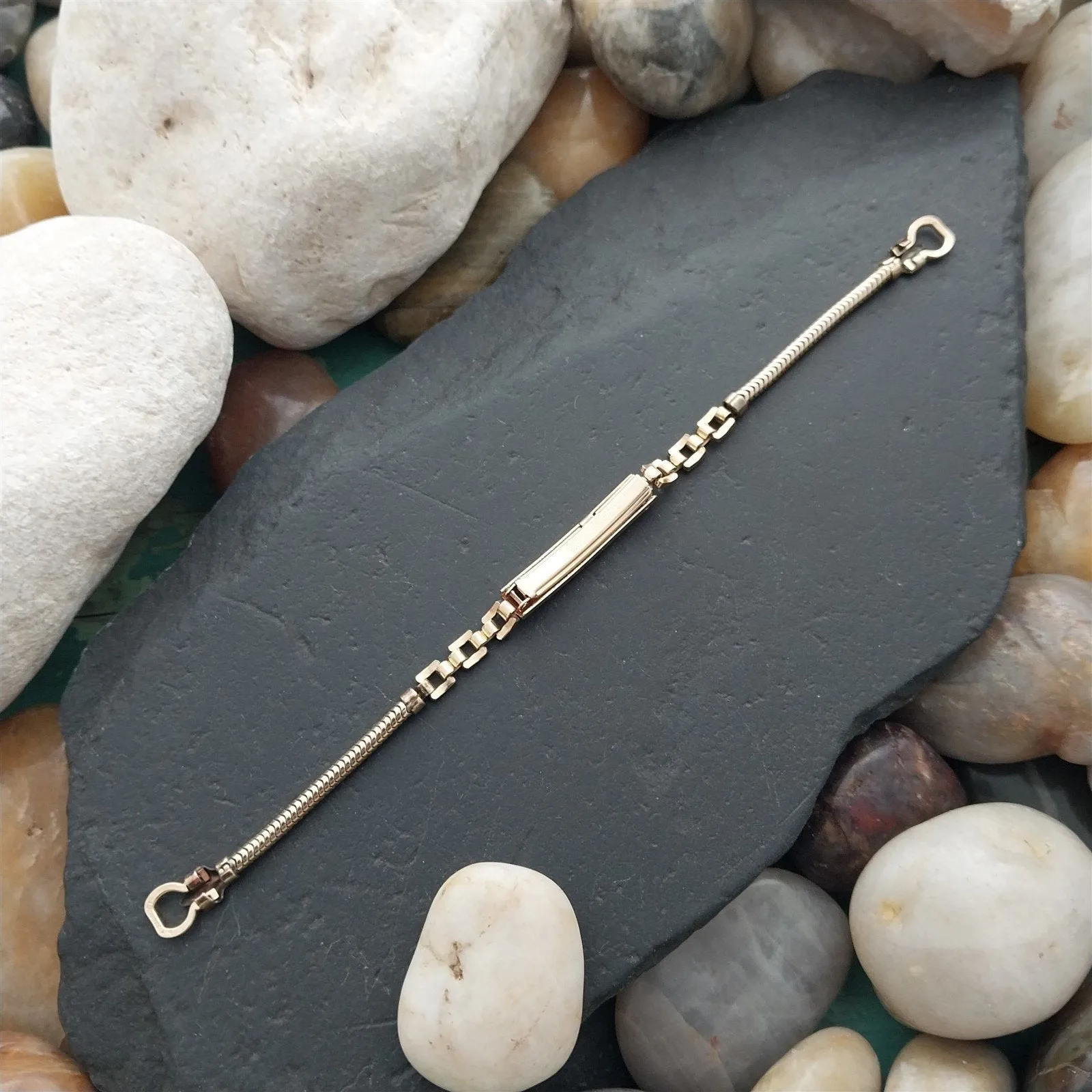 Ladies 10k Gold-Filled JB Champion Royal Snake 1950s Unused Vintage Watch Band
