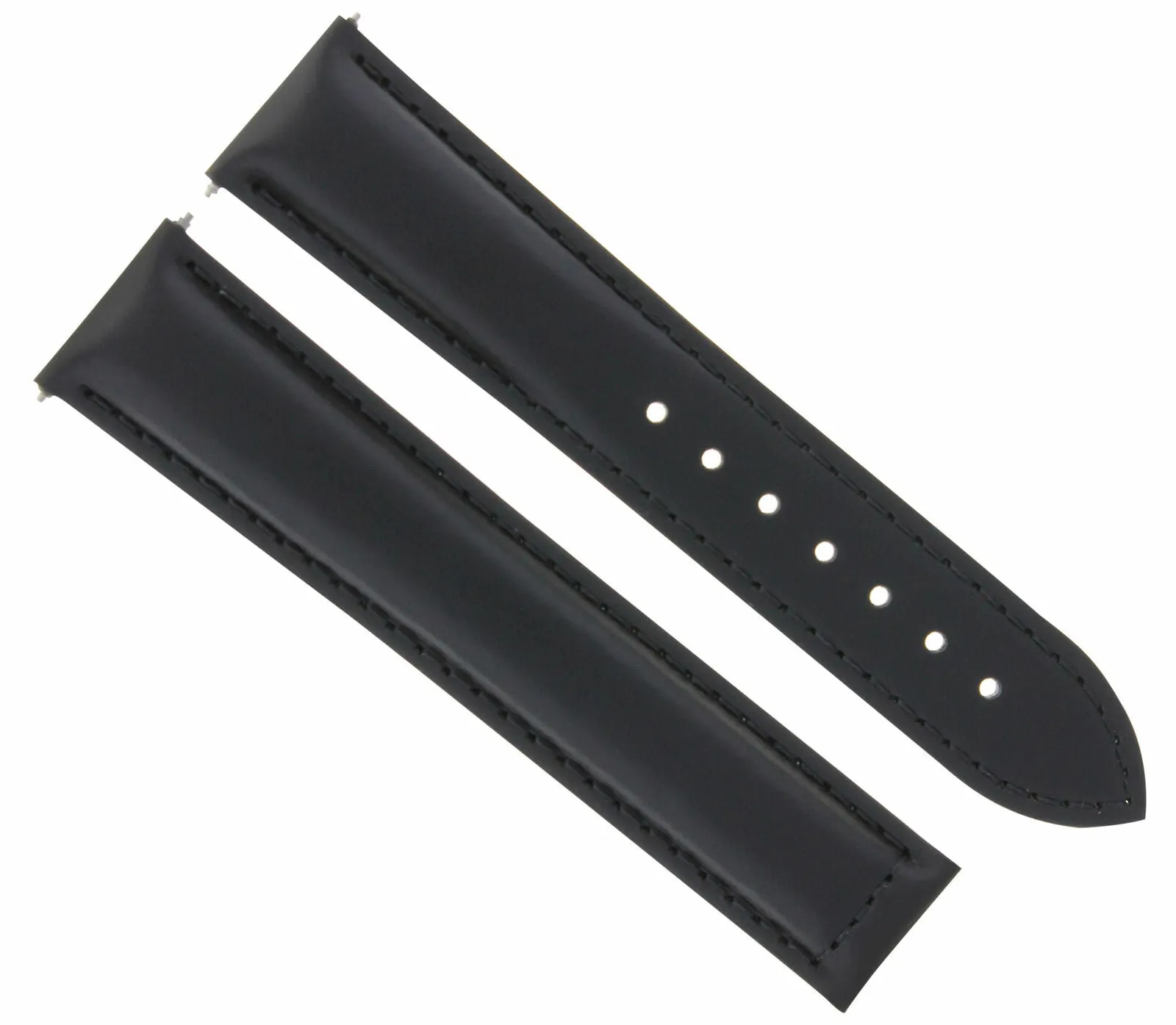 LEATHER BAND SMOOTH STRAP FOR DEPLOY CLASP 22/18 TAG HEUER TARGA FLORIO BROWN