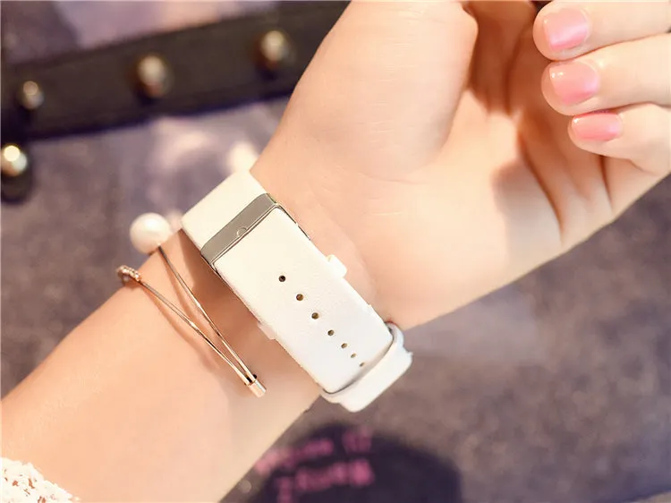 Leather Strap Black Luxury Watches