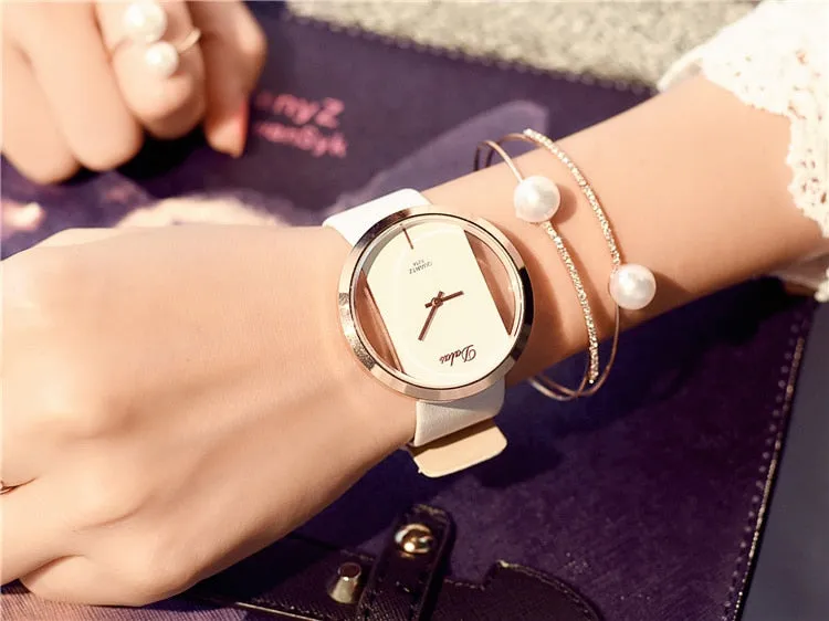 Leather Strap Black Luxury Watches