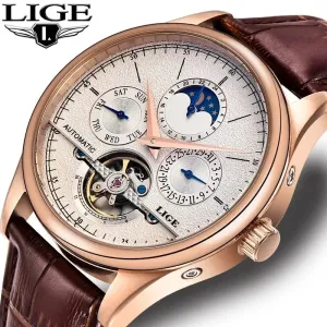 LIGE Men's Watch