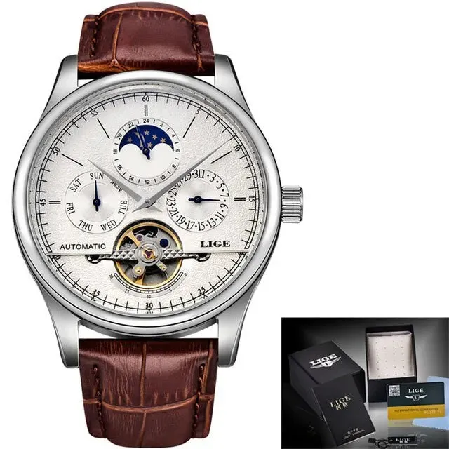 LIGE Men's Watch
