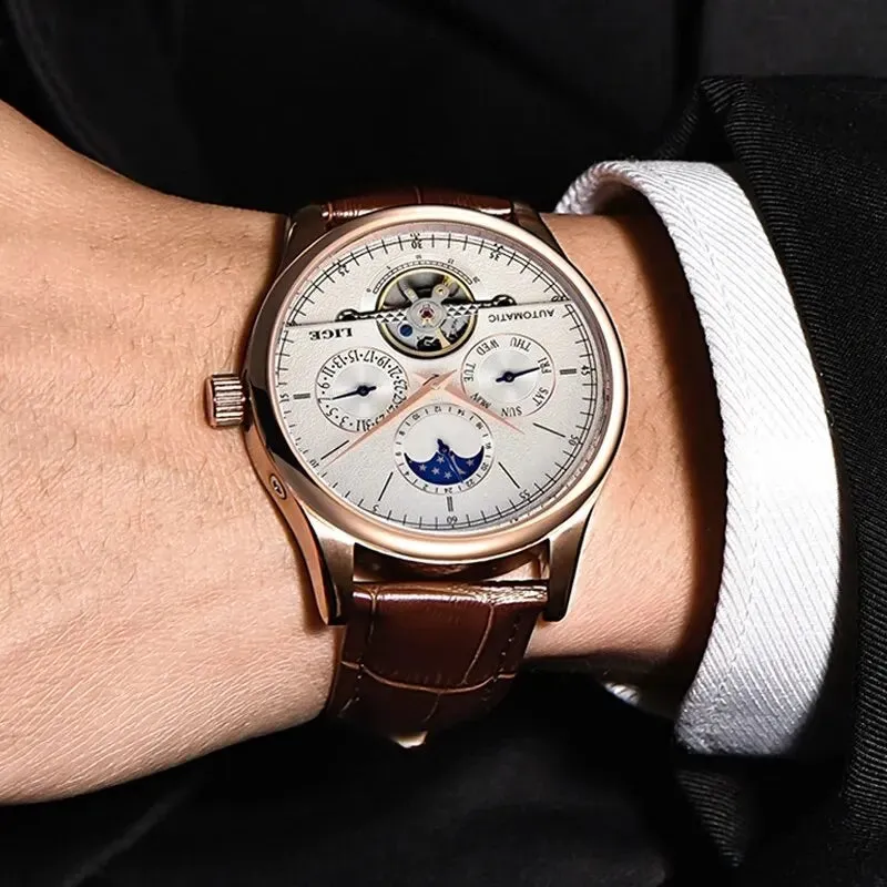 LIGE Men's Watch