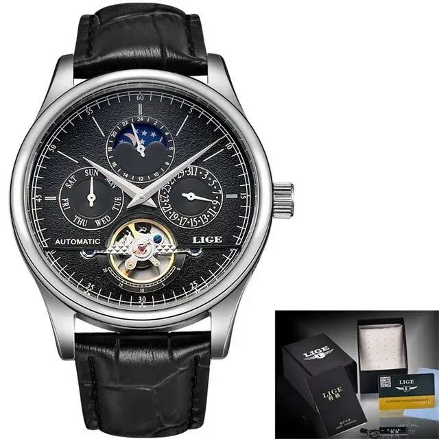 LIGE Men's Watch