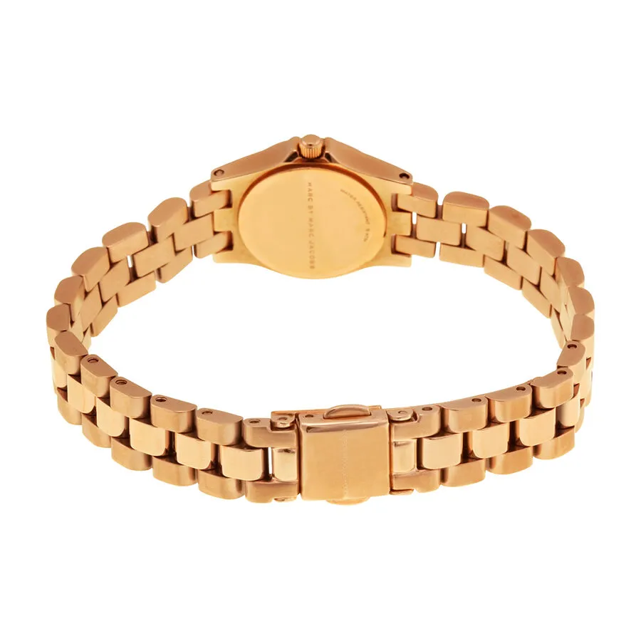 Marc by Marc Jacobs Henry Dinky Rose Gold Tone Watch MBM3200