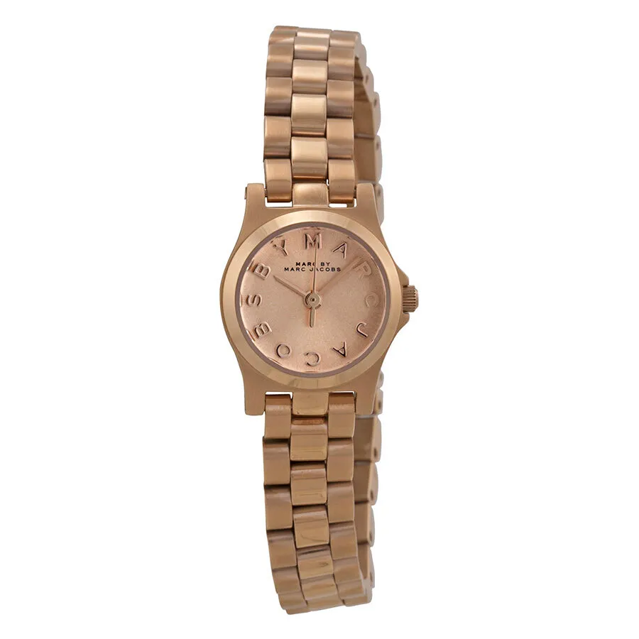 Marc by Marc Jacobs Henry Dinky Rose Gold Tone Watch MBM3200