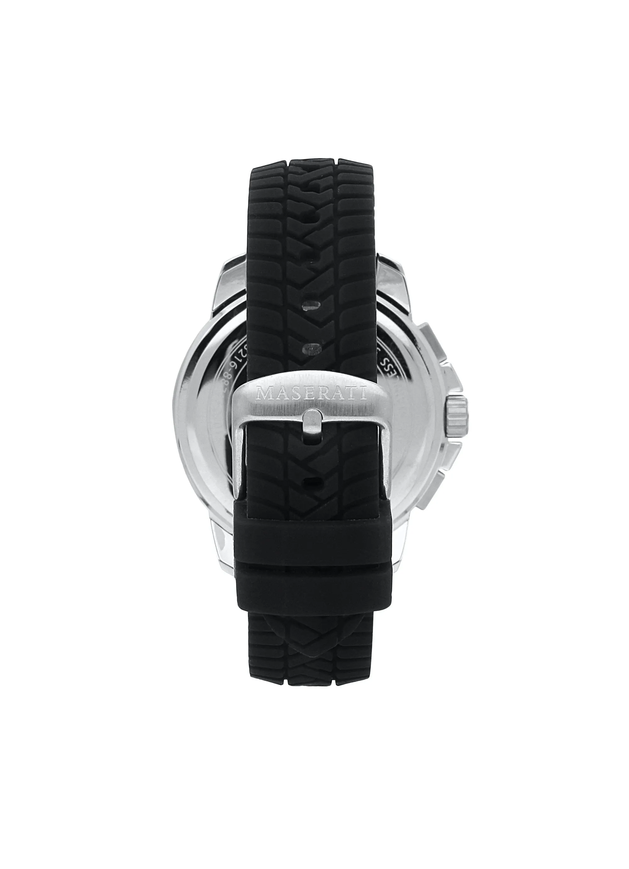 Maserati Black Silicone Quartz Fashion Men's Watch R8871621014