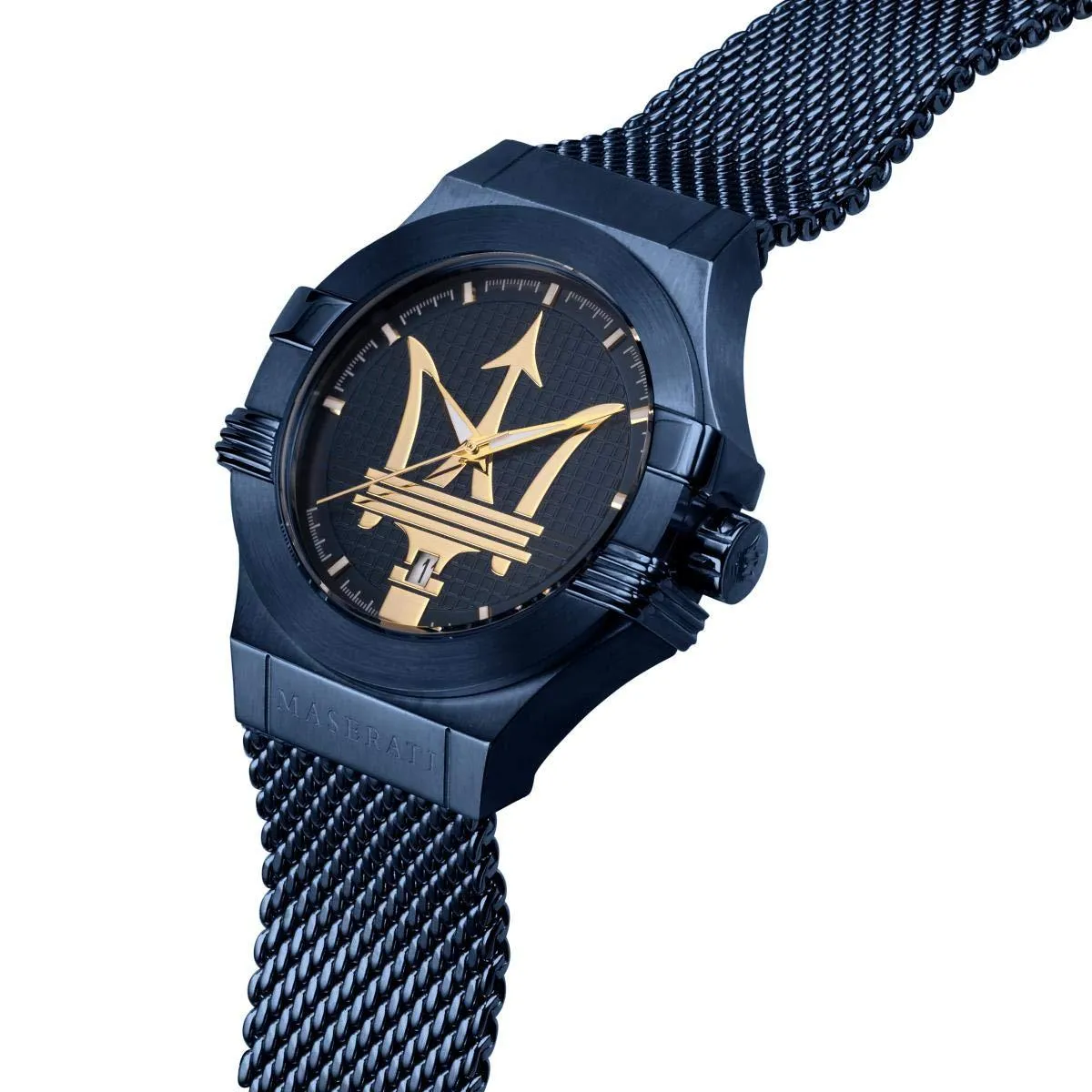 Maserati Potenza Analog Blue Dial Men's Watch R8853108008 (Defect)