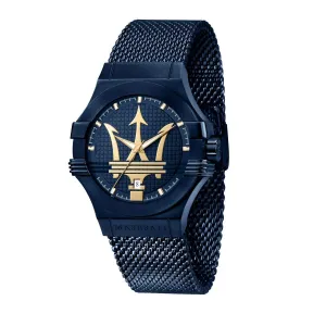 Maserati Potenza Analog Blue Dial Men's Watch R8853108008 (Defect)