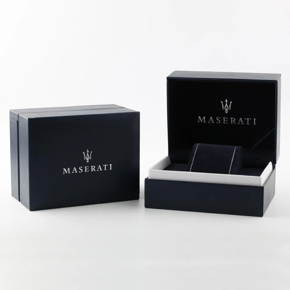 Maserati Successo Silver Chronograph Men's Watch R8873645003