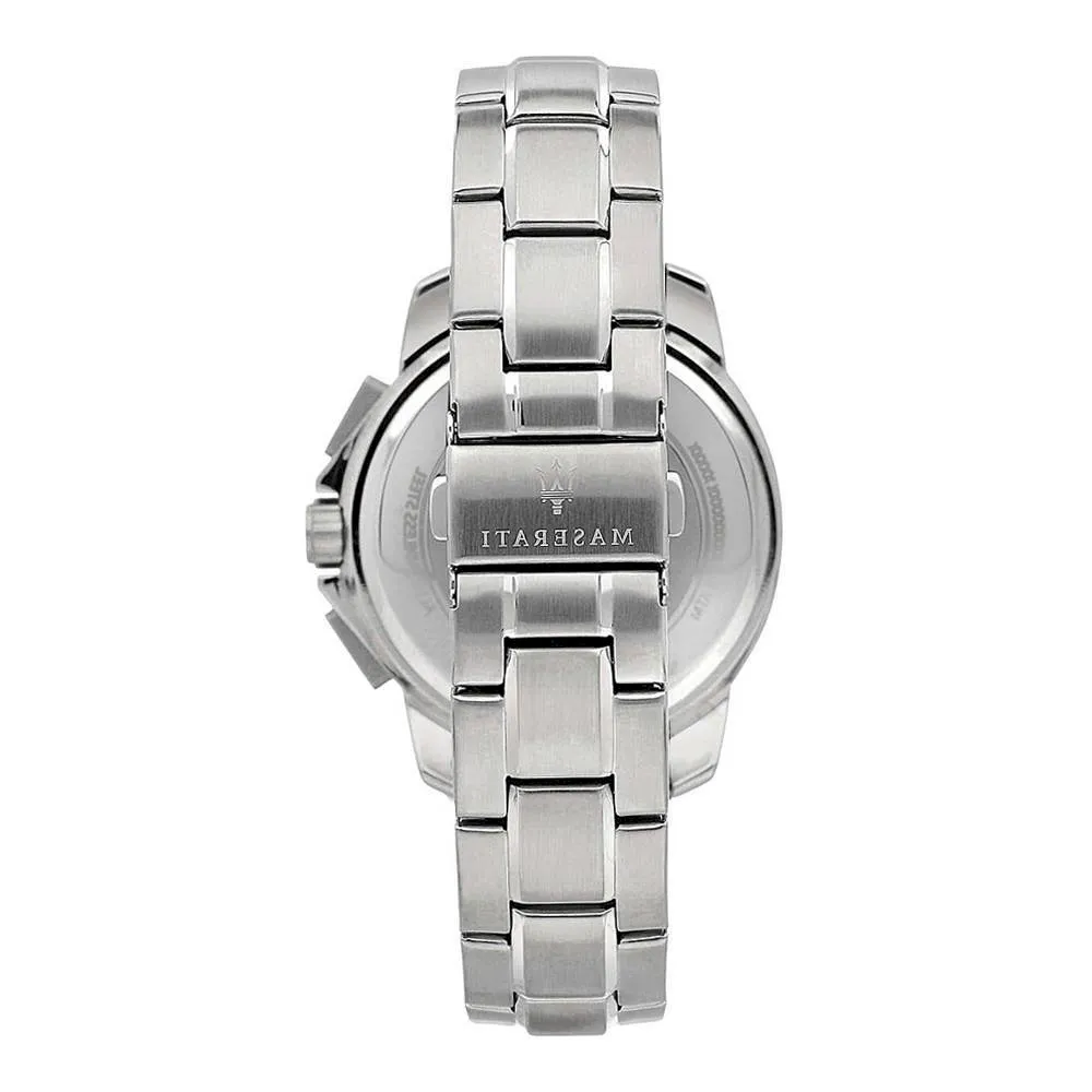 Maserati Successo Silver Chronograph Men's Watch R8873645003